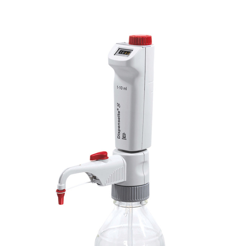 普兰德瓶口分液器Dispensette® S数字可调型,带安全回流阀