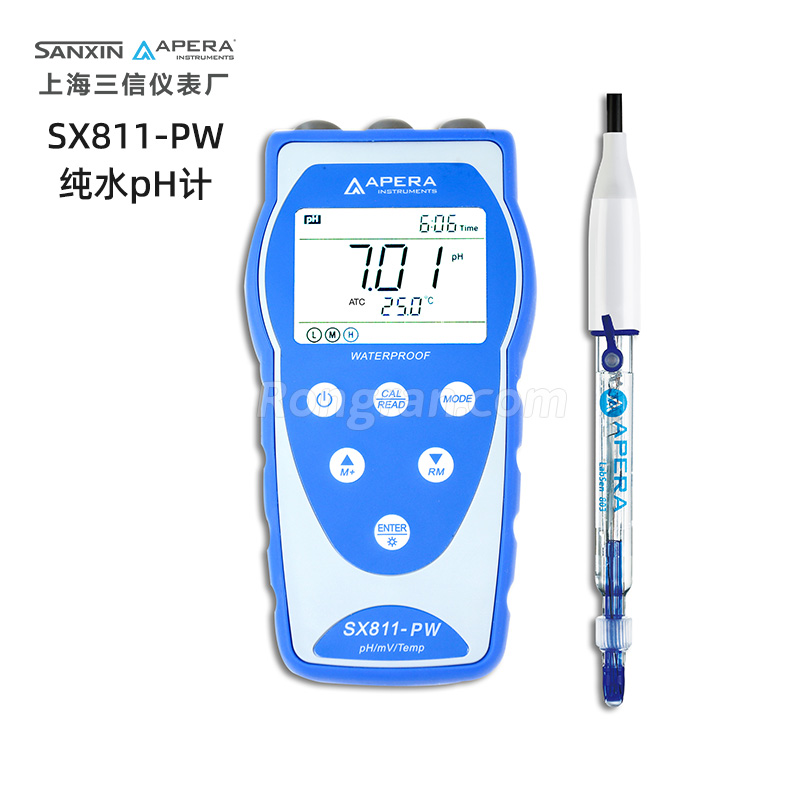 上海三信SX811-PW纯水pH计