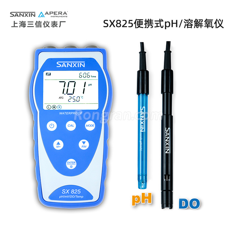 上海三信SX825便携式pH/溶解氧仪