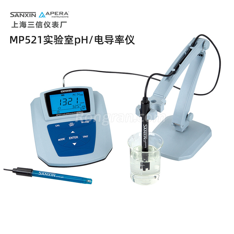上海三信MP521实验室pH计/电导率仪